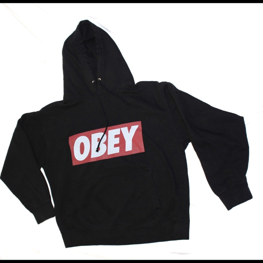 Black Obey Hoodie